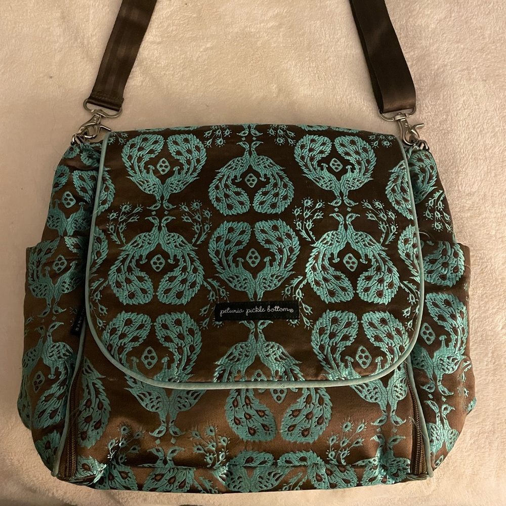 Petunia Pickle Bottom Diaper Bag Backpack Messenger Tote Convertible
